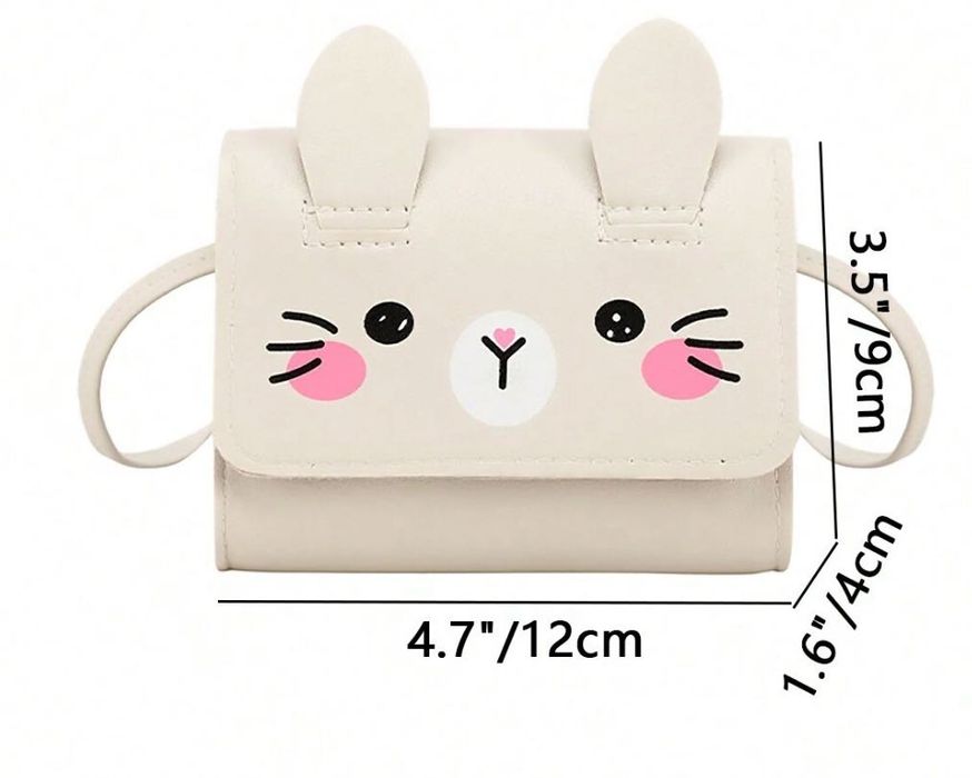 Mala para menina "Coelho Branco ou Rosa" NOVA