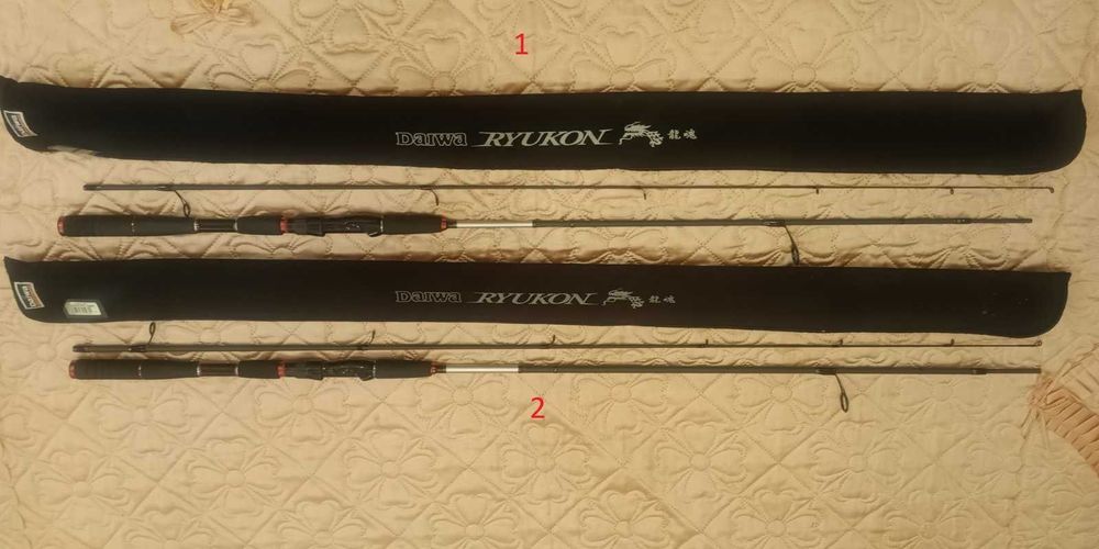 Спінінги Daiwa RYUKON, Azura Sawada, Raidоn XP,Flagman Optimum, Travel