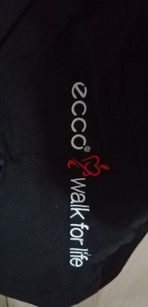ECCO czarny plecak na jedno ramię