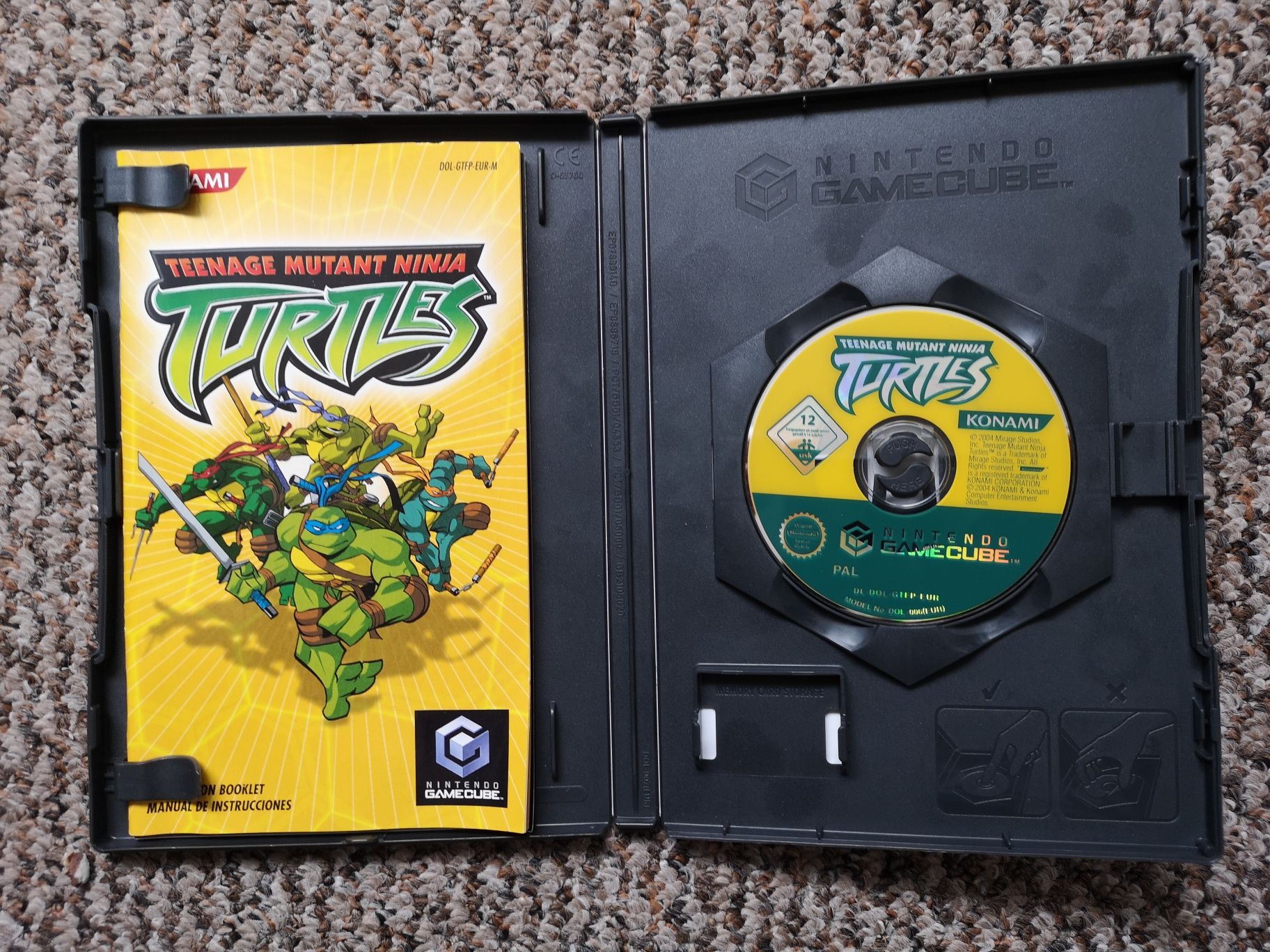 Nintendo Gamecube gra Teenage Mutant Ninja Turtles PAL angielski