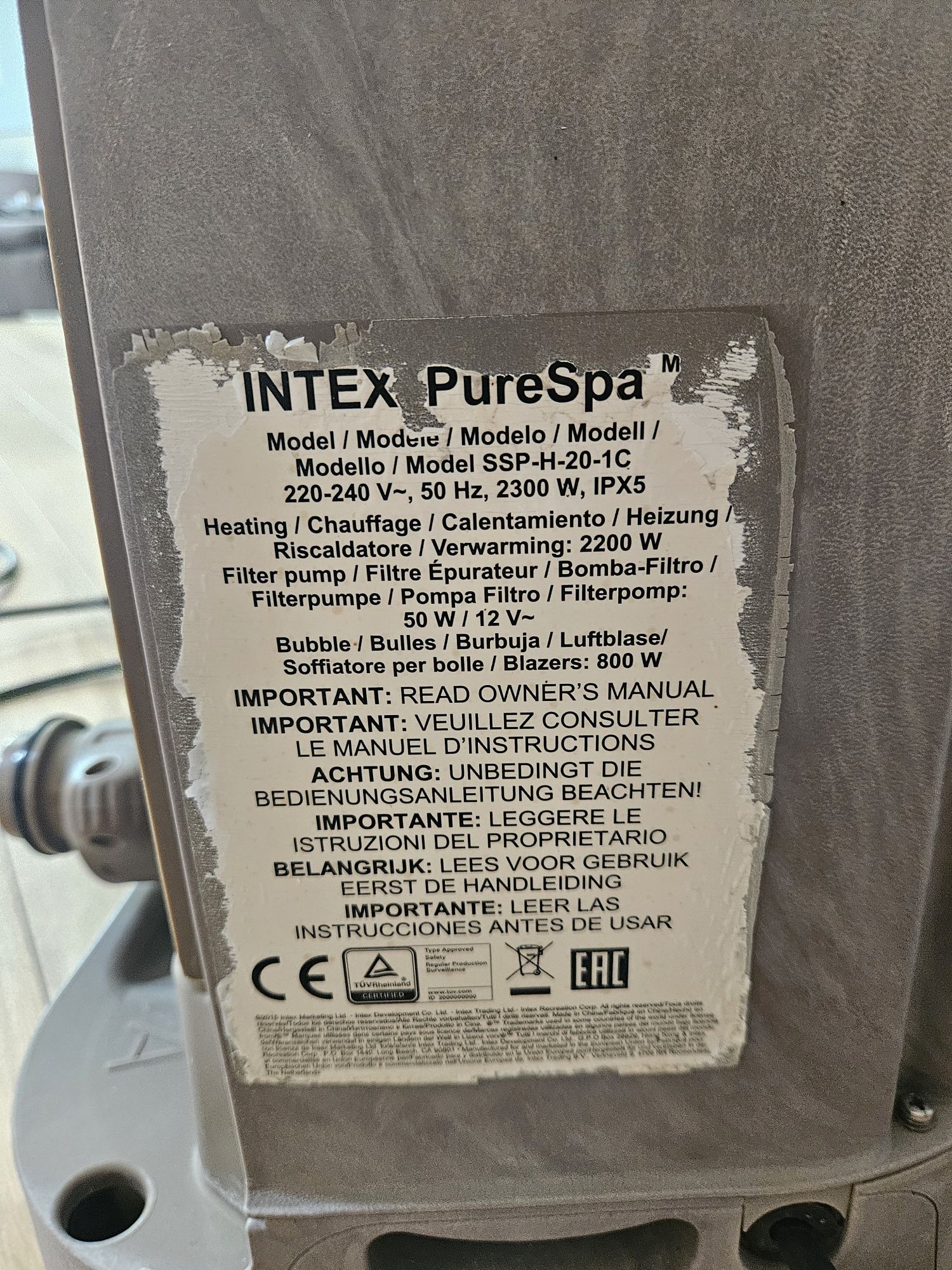 Pompa intex Purespa