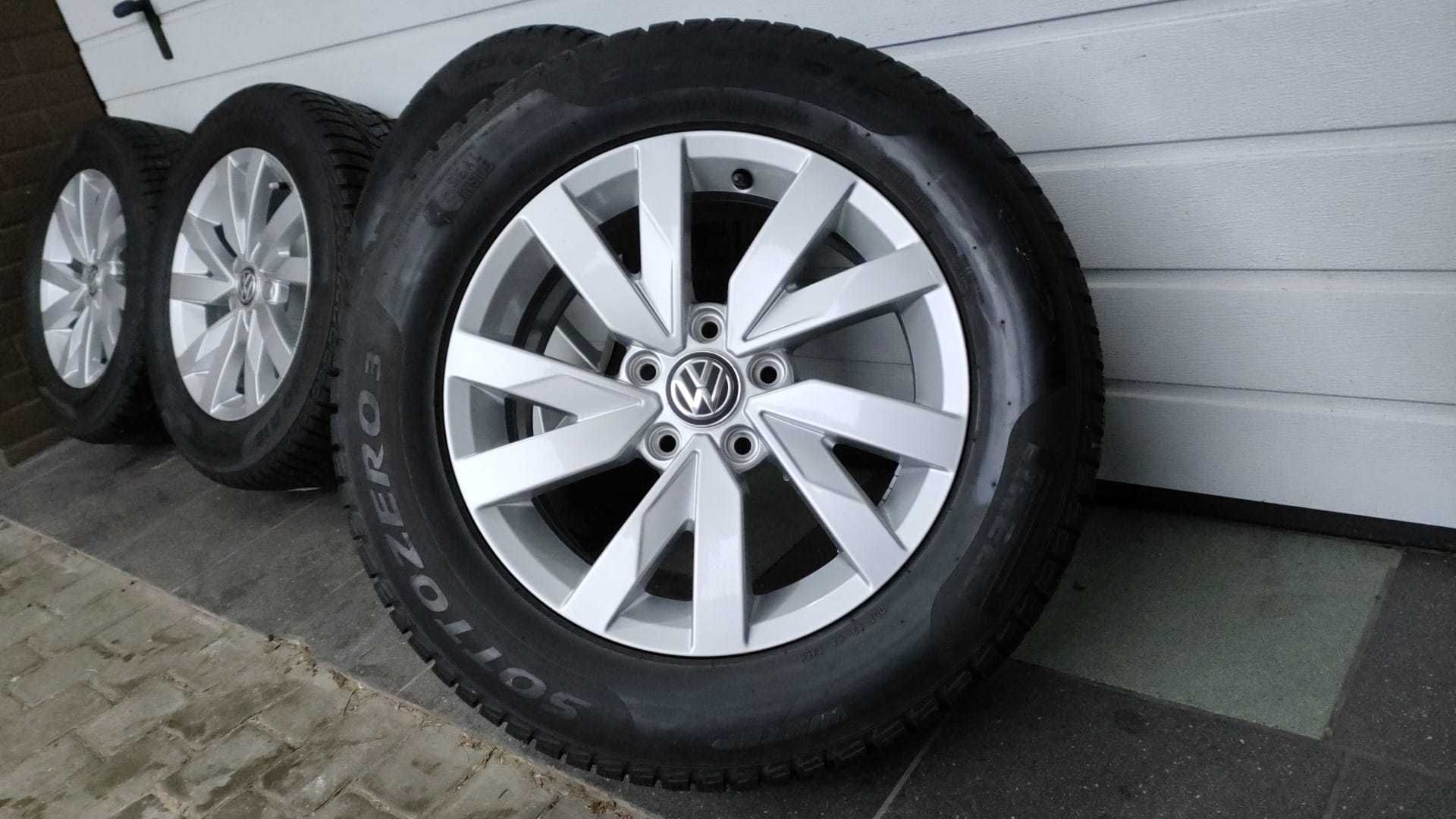 Koła 16' VW Passat B8 5x112 opony zima 215/60/16 Pirelli (OL1546)