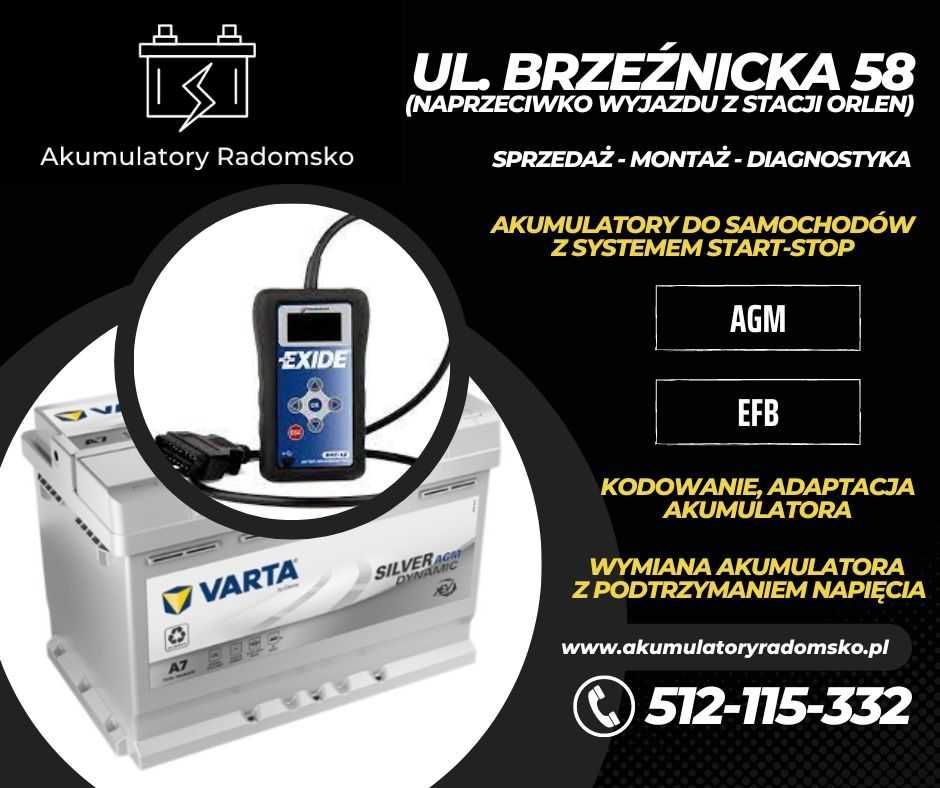 Powerbat CB 12V/5Ah Akumulator Przemysłowy, UPS, ALARM - Brzeźnicka 58