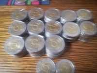 Zestaw monet 5 złotych 100 lecie odzyskania niepodległości 100 sztuk.