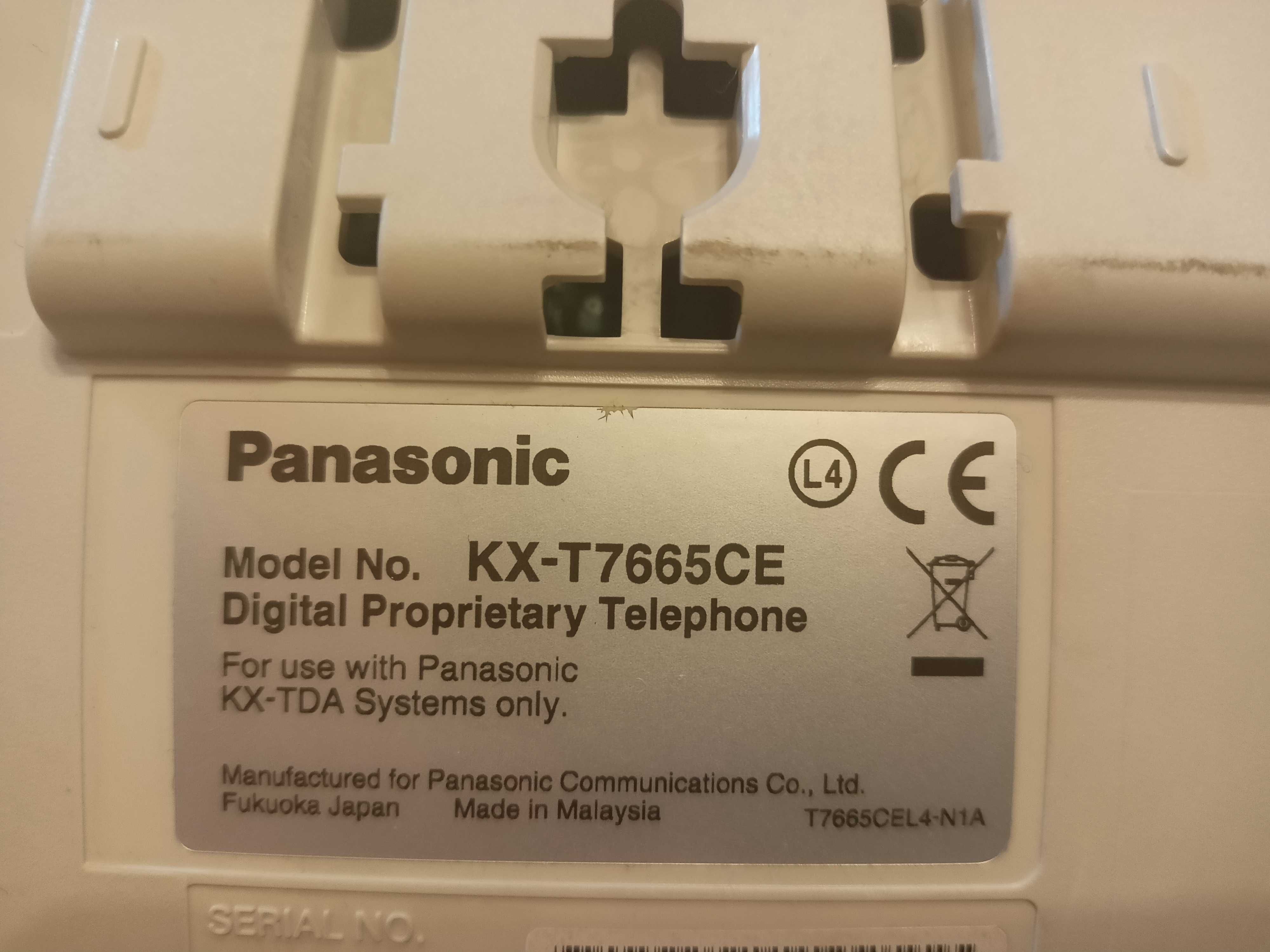 KX-T7665 CE telefon systemowy Panasonic + gratis