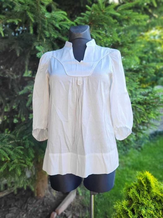 Biała przewiewna koszula Vila 36 S boho