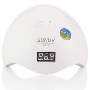 Лампа для манікюру SUNUV SUN 5 UV+LED Smart 2.0 48 Вт, білий