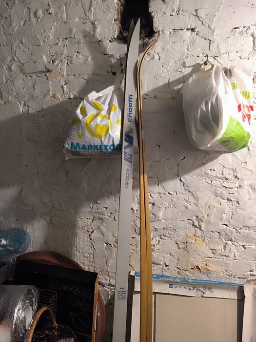 Лижі СССР дерев'яні  в гарному стані.