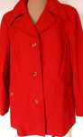 Kurtka czerwona retro Modena r.XXL