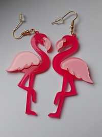 Brincos Flamingo | NOVOS | Compridos