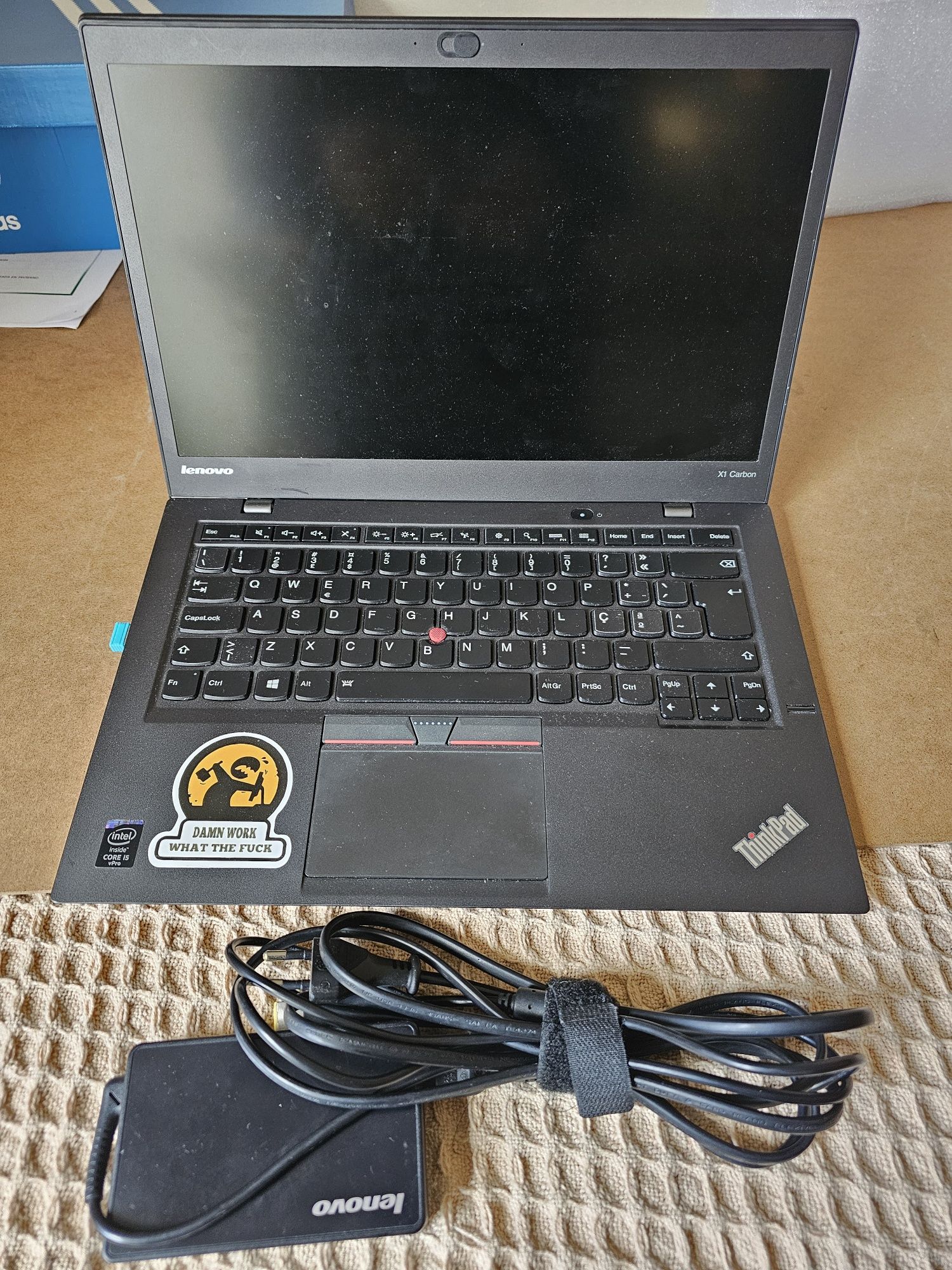 Portátil Lenovo Thinkpad X1 Carbon 3rd ger M.2-512GB gen3 laptop