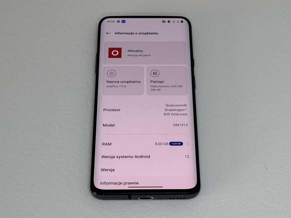 OnePlus 7 Pro - 8GB/256GB - faktura VAT 23%