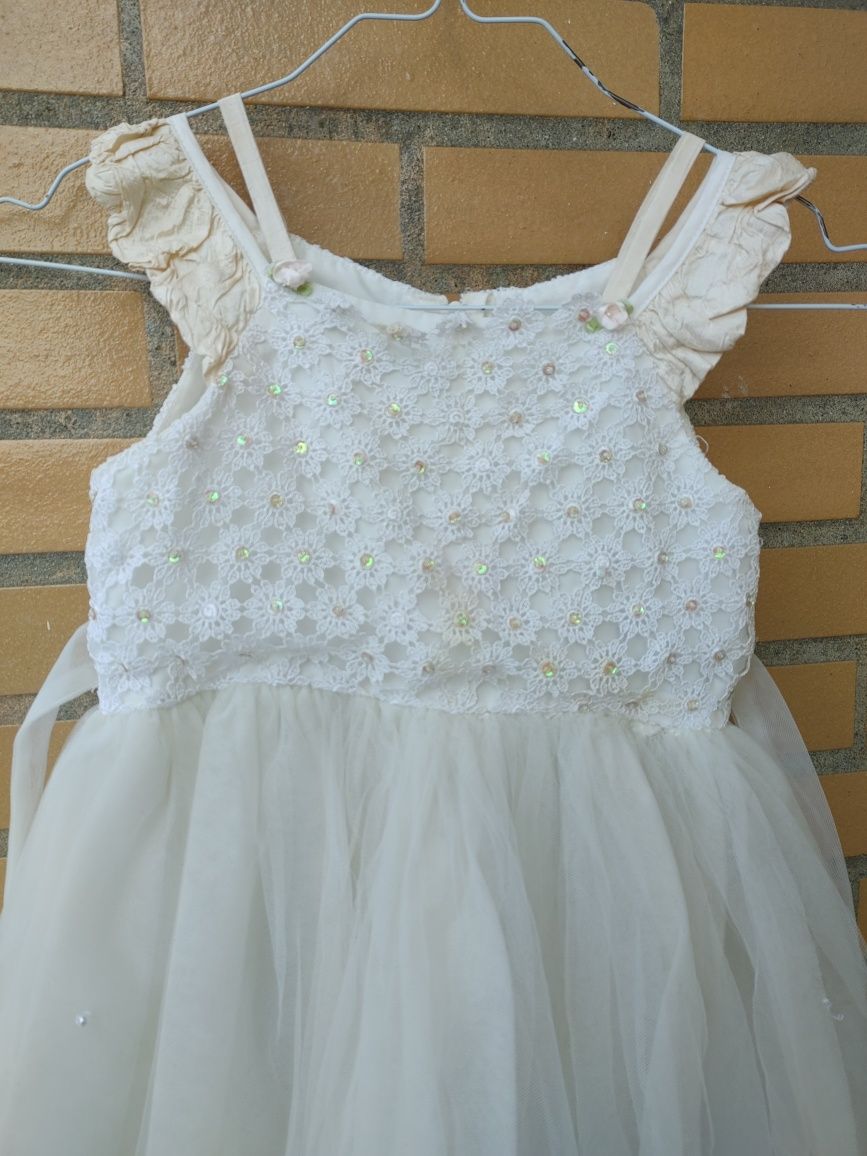 Vestido comunhão para menina
