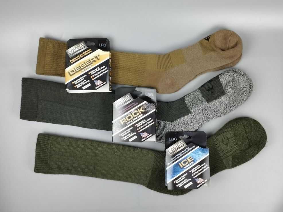Шкарпетки тактичні Covert Threads військові шкарпетки США літні зимові