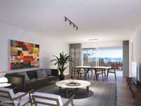 Apartamento T3 duplex com terraço e piscina com vista rio na Junqueira