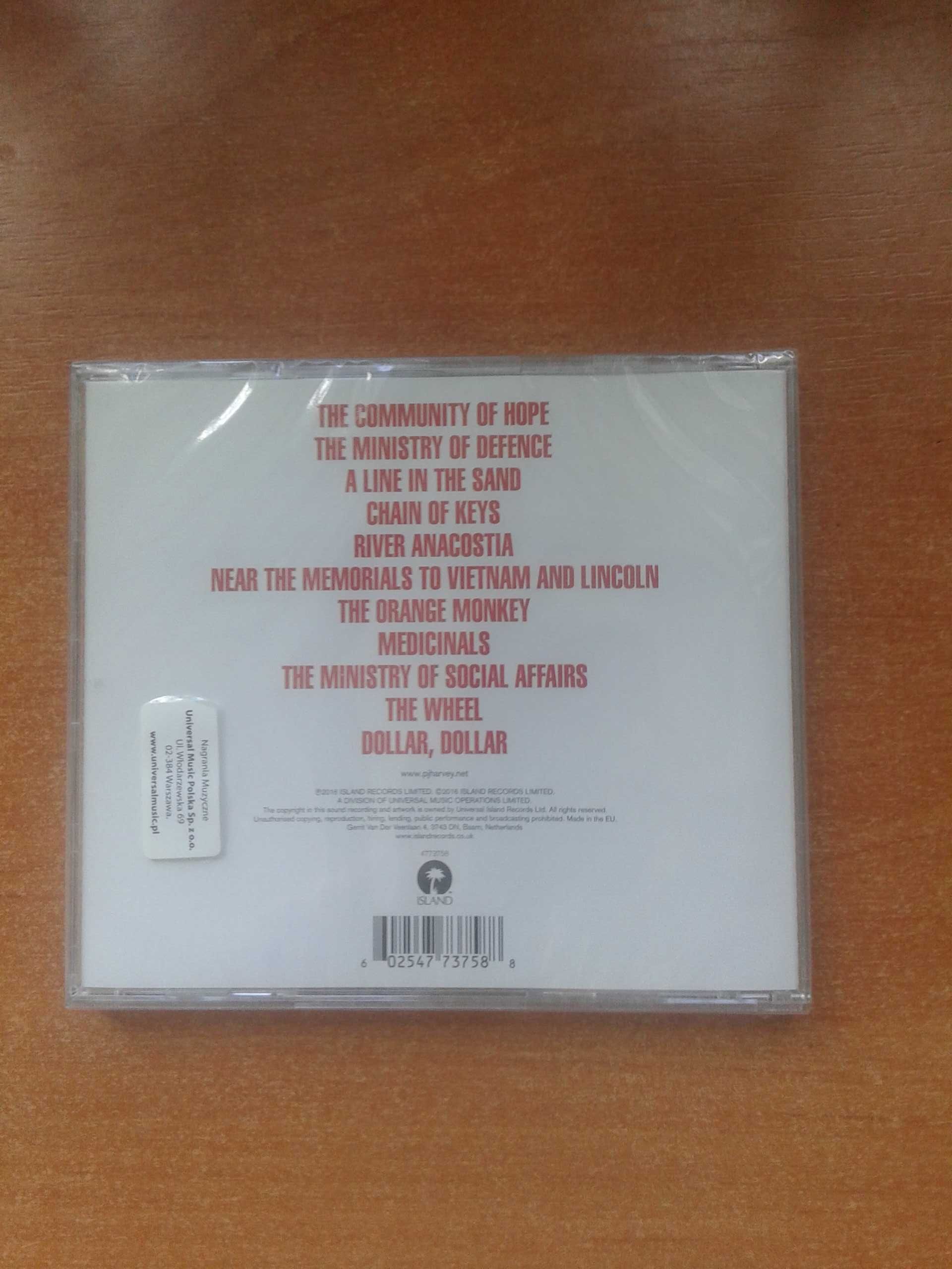 Nowe/ The Hope Six Demolition Project -płyta CD nowa ofoliowana.