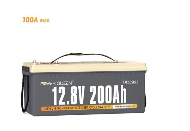 Батареї, акумулятори, інвертор  Powerqueen 12.8 V 200Ah, нові в наявно