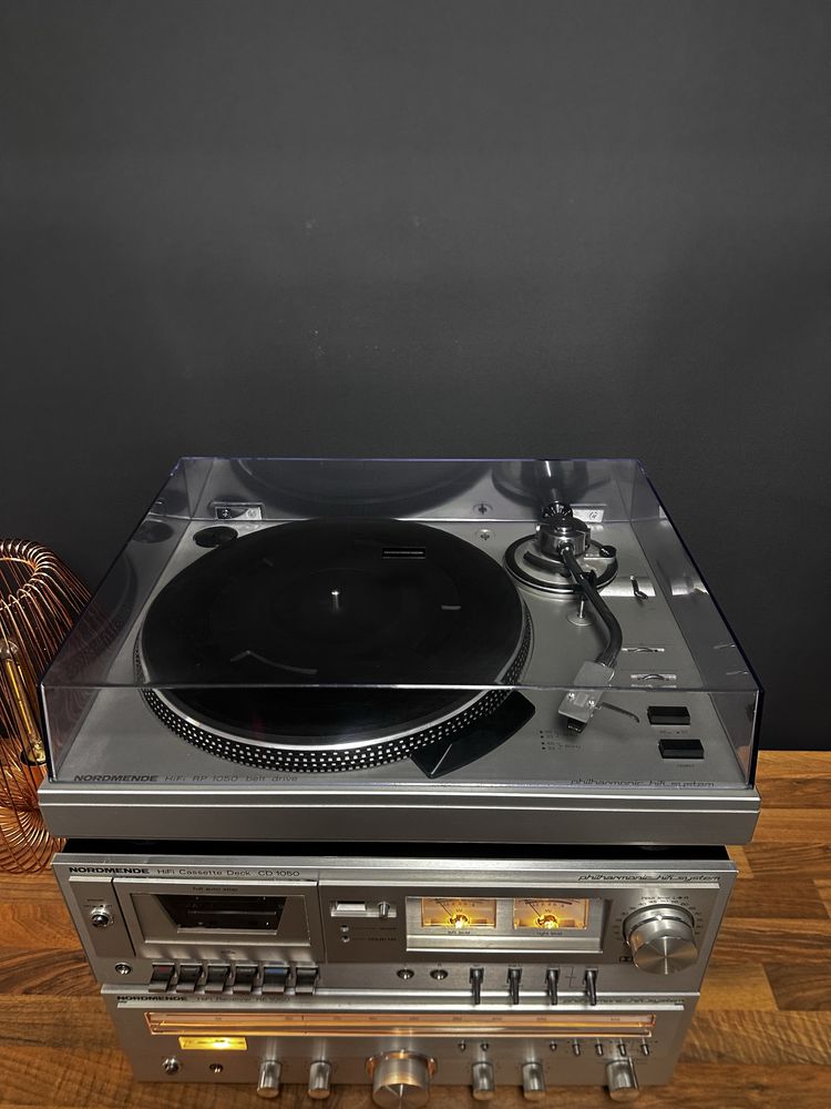 Zestaw audio Nordmende RE 1050, CD 1050, RP 1050 - idealny, vintage