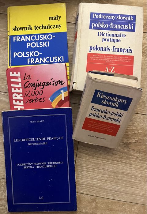 Slowniki języka francuskiego