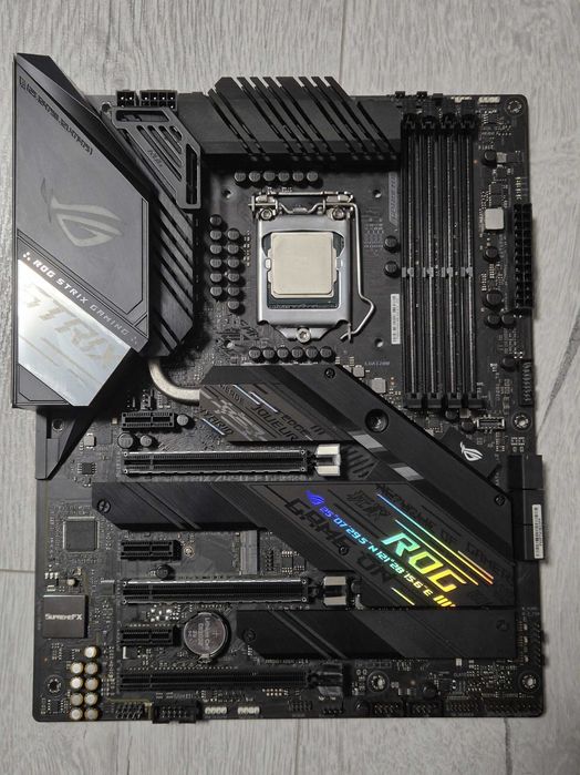 s1200 ТОП рівня ігрова материнка ASUS ROG STRIX Z490-F Gaming. TradeIN