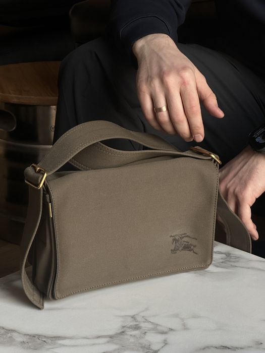 Чоловіча сумка Burberry мужская сумка через плечо барсетка мессенджер