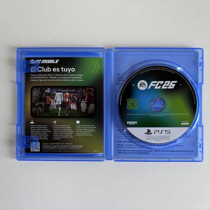 EA FC 26 PS5 como novo