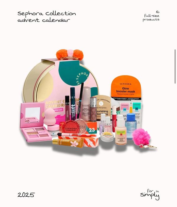 Адвент Sephora Collection Advent Calendar 24