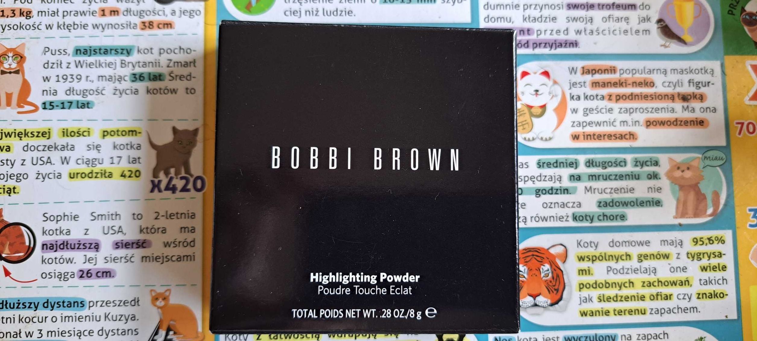 bobbi brown rozświetlacz pink glow 8g nowy