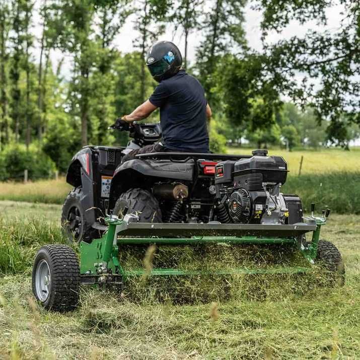 Kosiarka ATV 120 z otwieraną klapą,silnik Briggs & Stratton