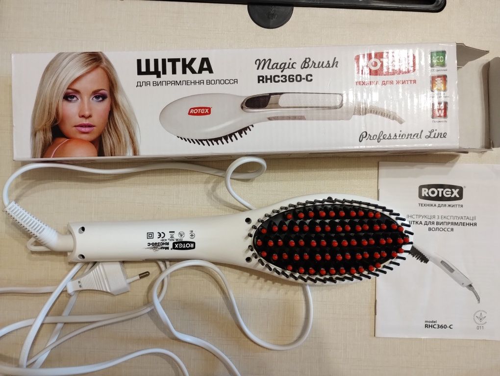 Щетка-выпрямитель ROTEX RHC360-C Magic Brush