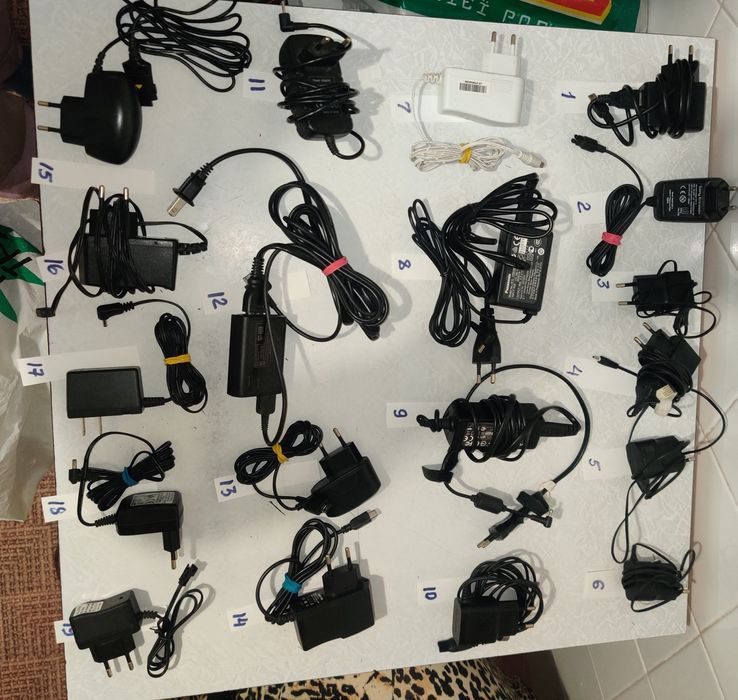 Зарядные блоки Nokia, SIGMA, Yamaha, Panasonic, Asus