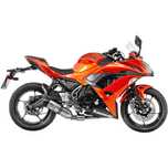 linha completa leovince kawasaki ninja 650 / z 650 - 14181e