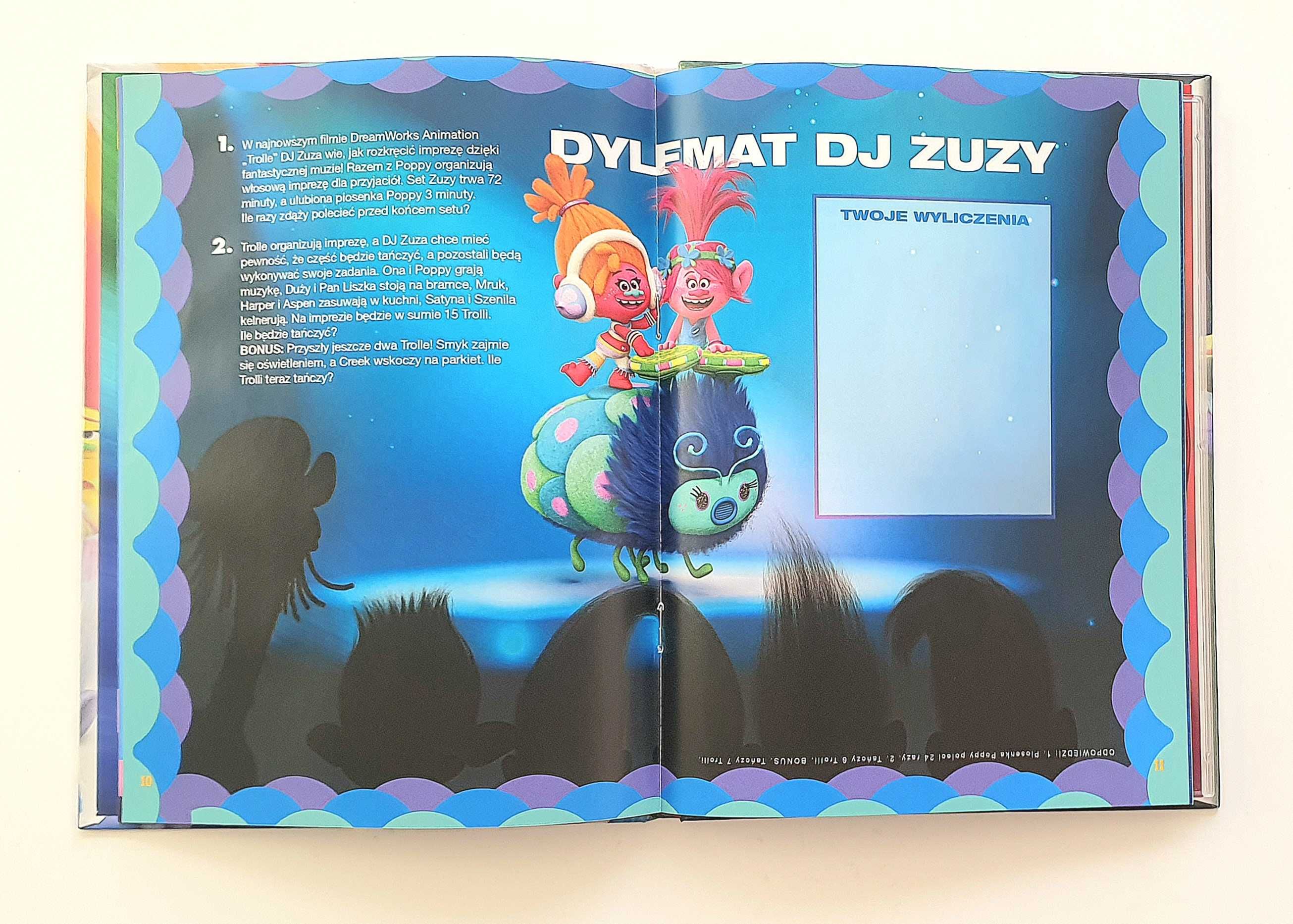 Trolle, DreamWorks Studio, płyta DVD wydanie książkowe