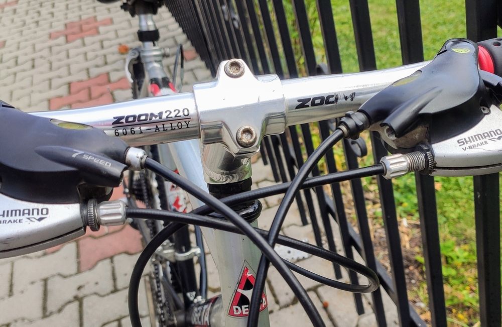 Rower DELTA POLSKI Górski MTB młodzieżowy męski 26" koła opony LEKKI