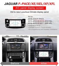 Панель климат контроля Jaguar XJL XJR F-Pace XE XEL XF XFL X760 X761