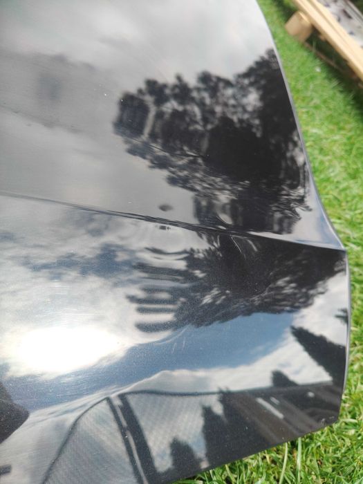 Audi A8 D4 Drzwi prawy tył Szyba  2010 Czarne .