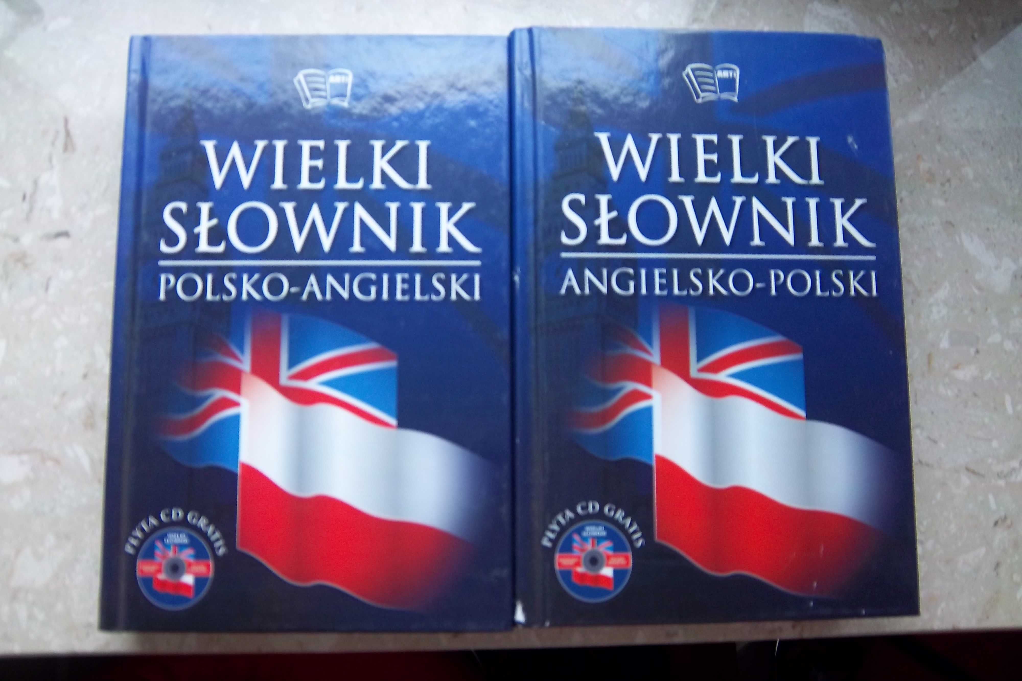 Wielki słownik polsko-angielski i angielsko-polski + CD