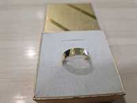 Nowy złoty pierścionek klasyczny mały rozmiar PR 585