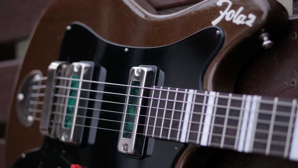 Gitara elektryczna  Defil JOLA  z 1977 roku Piękna