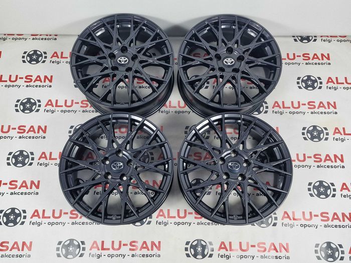 NOWE alufelgi TOYOTA 18" 5x114,3 Auris Corolla RAV-4 Previa - GRAFIT