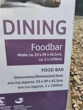 MORE stojak na miski dla psa Foodbar Dining 2 x 2200 ml