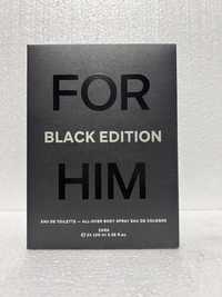 ZARA FOR HIM Black Edition + All-over Spray ZESTAW męski 100 ML NOWE