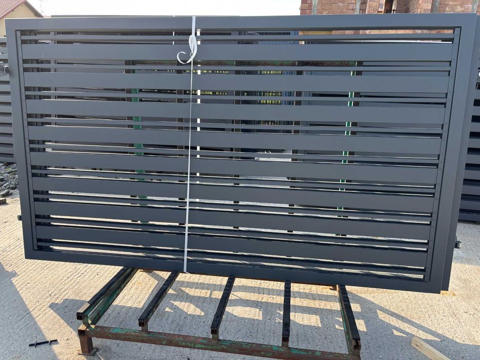 Nowoczesna brama palisadowa Verona 4m 140cm