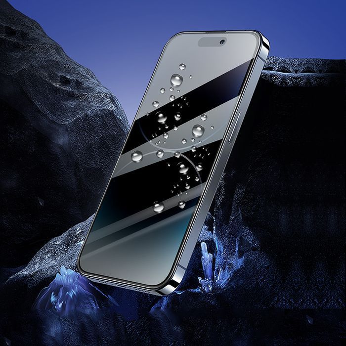 Hartowane szkło BF7 Diamond Full Screen Anti-spy do Iphone 15 Pro Max