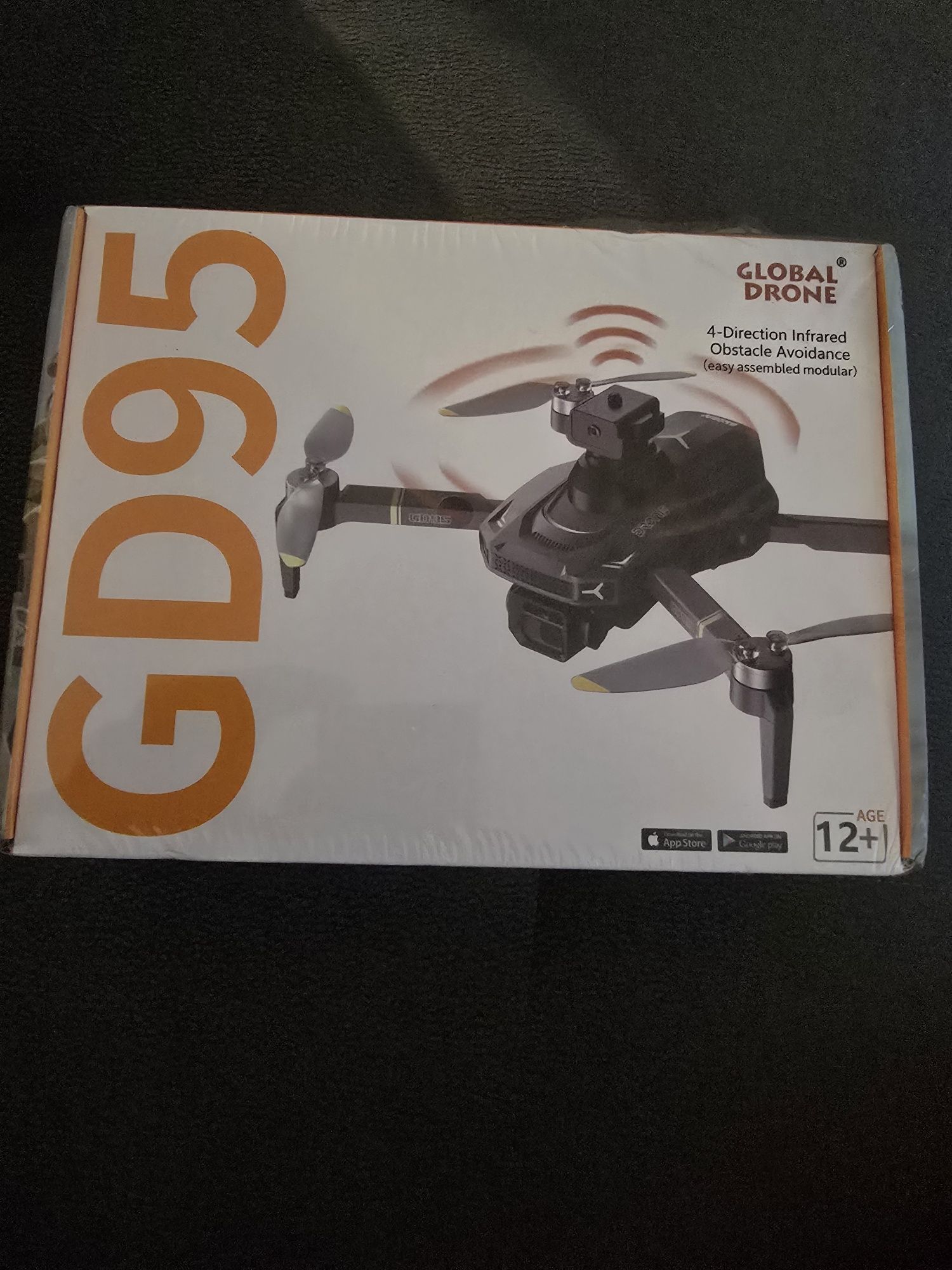 Dron GD95, 2 Kamery, 2 akumulatory, zdalne sterowanie