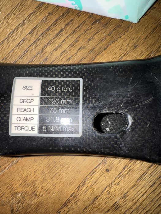 Guiador look carbono aero