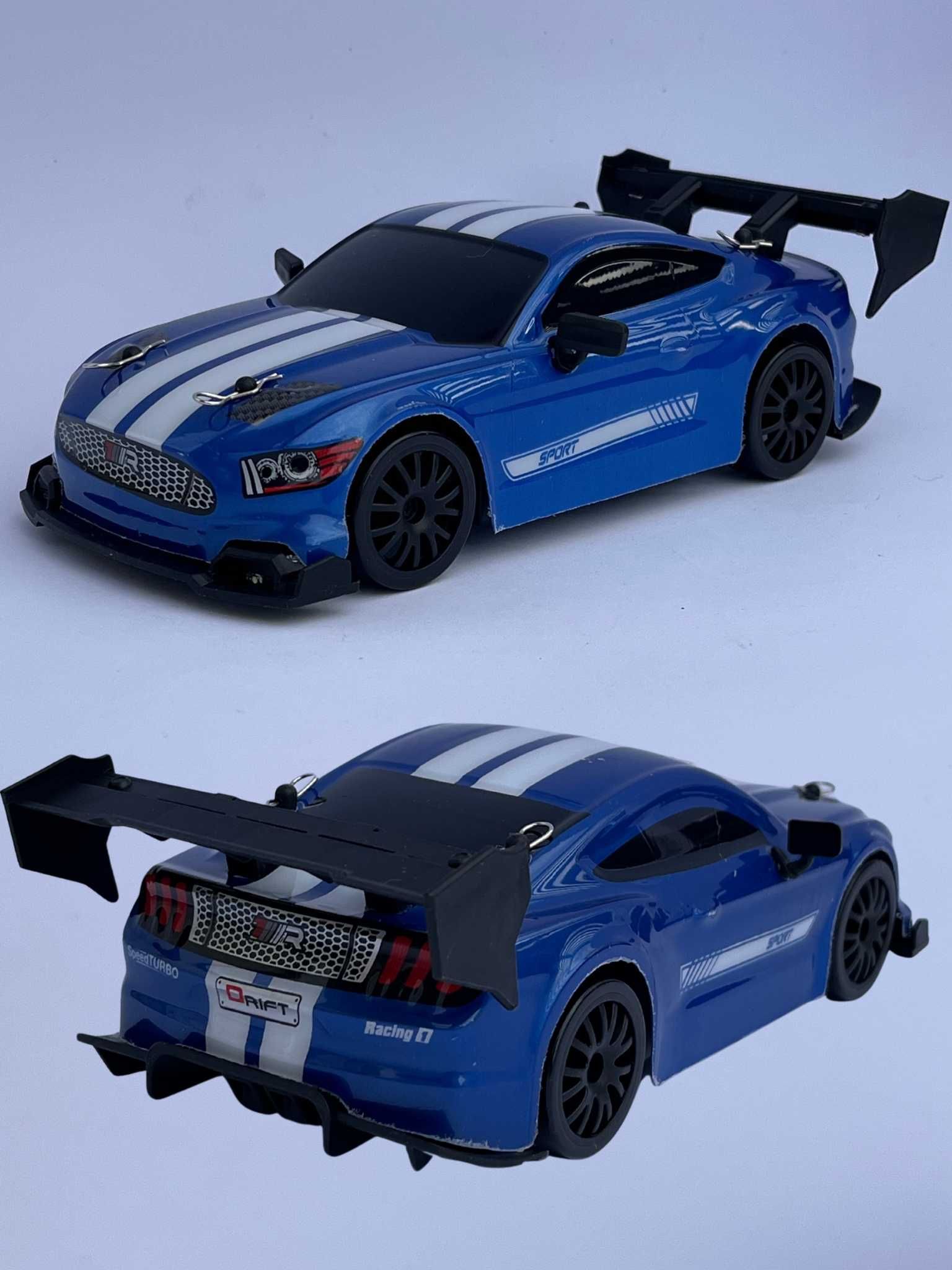 Mustang DRIFT Samochód Zdalnie Sterowany Auto RC 4WD + LED --- Prezent