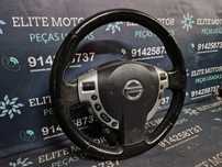 Volante usado pele com airbag NISSAN QASHQAI J10