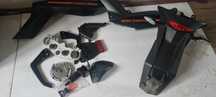 Części ktm duke stacyjka zamek wlew paliwa mocowanie tablicy tarcza