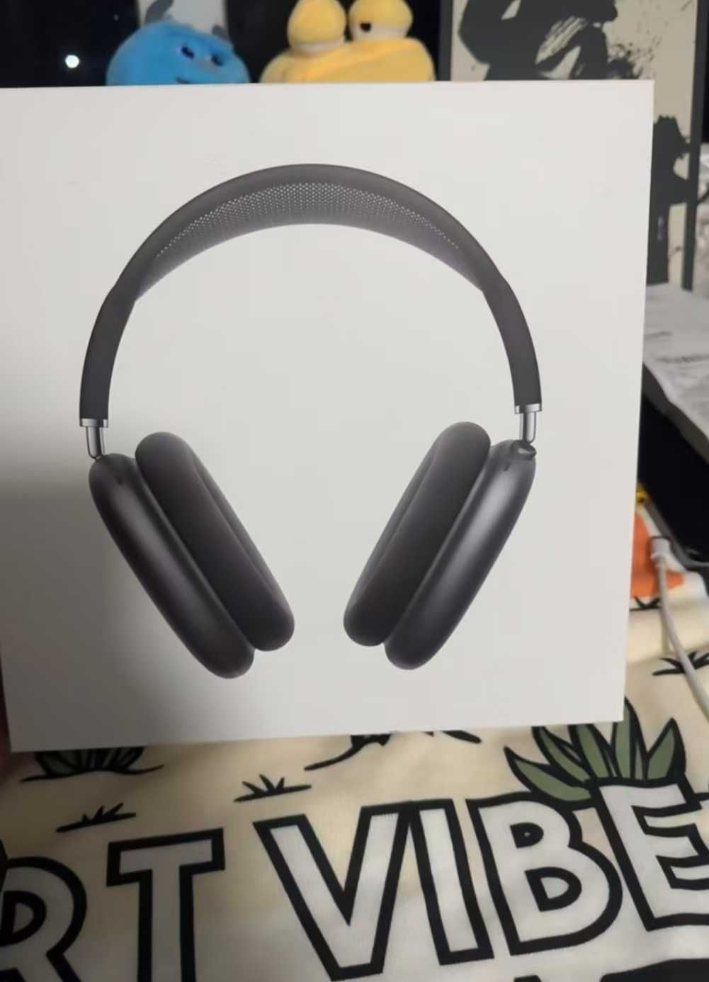 Czarne słuchawki Bluetooth